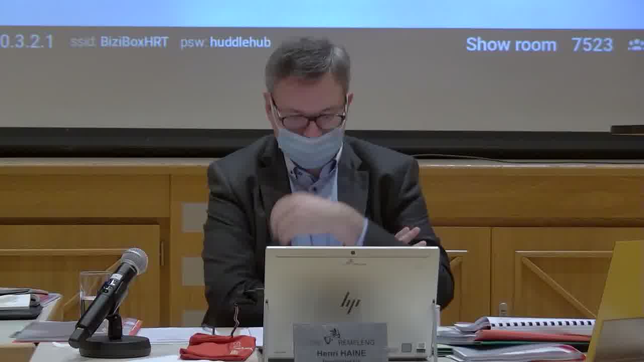 Conseil communal du 11 Décembre 2020